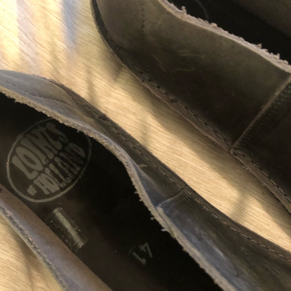 Loints of holland leather shoes gray EUC - Picture 9 of 12